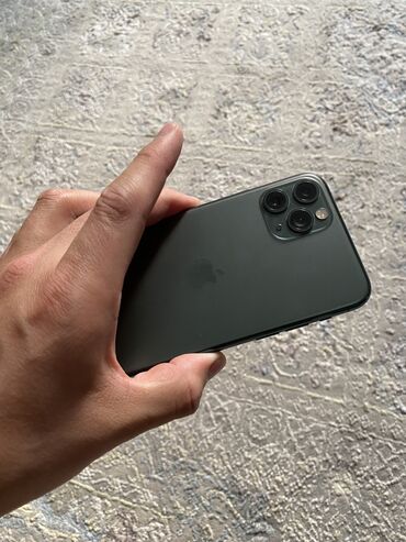 iphone 11 на запчасти: IPhone 11 Pro, Новый, 256 ГБ, Matte Midnight Green, Защитное стекло, Чехол, 100 %