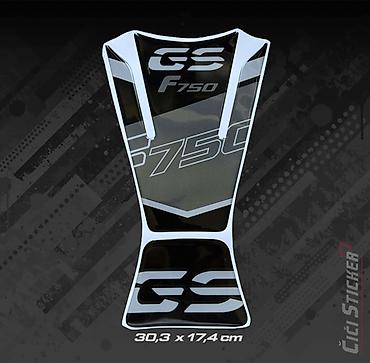smart multimedija: BMW F750 Tank pad - Stiker za rezervoar- štitnik -2799 3D Tank Pad — 1
