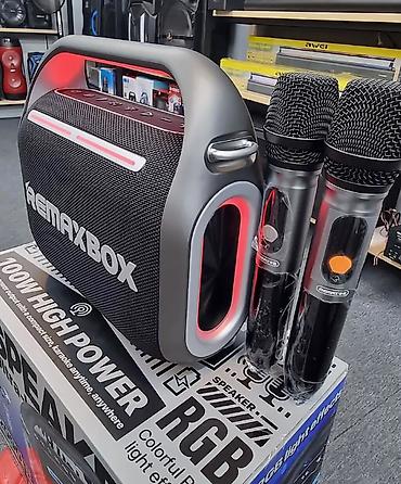 jbl go3: Колонка караоке с микрофоном "REMAX" RB-M65 Портативная — 3