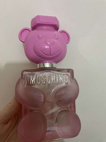 оригинал малхам отзывы: Moschino tərəfindən istehsal olunmuş, ayı formasında flakonlu
