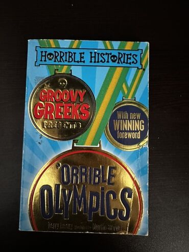 usaq ucun boks elcekleri: “Horrible Histories” seriyasından “Groovy Greeks” “Orrible Olympics”
