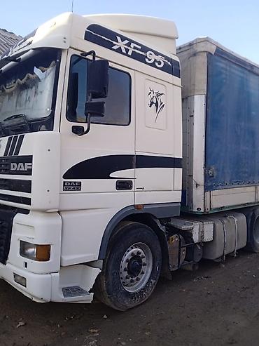 doge ram: Тягач, DAF, 2001 г., Тентованный — 4