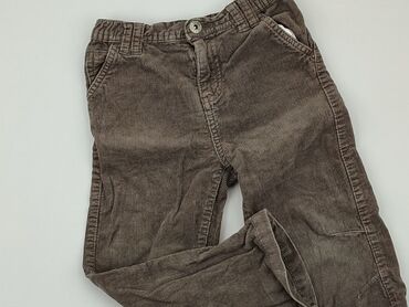 elastyczne jeansy z dziurami: Spodnie jeansowe, George, 4-5 lat, 104/110, stan - Dobry
