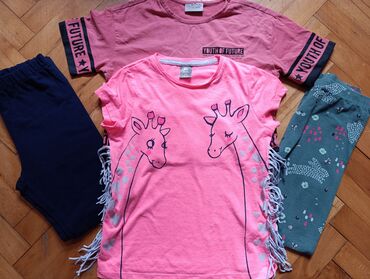 Paketi dečije odeće: Paket: Duksevi, Farmerke, Haljine, Za devojčice, uzrast: 7-8 godina — 20