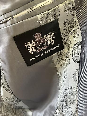 leopard 5: Мужской костюм +брюки.ANTONI ZEEMAN, модель 17, силуэт Slim Fit. - — 2
