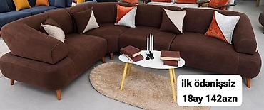 Divanlar: Künc divan kolleksiyası - Müasir dizaynlı L-şəkilli künc divanlar - — 24