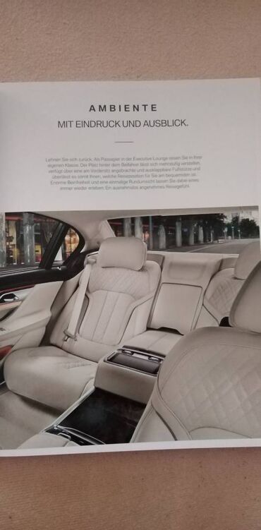 Knjige i stripovi: Prospekt BMW seria 7,74 str. meke korice, 2017,prosireni A4. nem na lalafo.rs — 5 Knjige i stripovi: Prospekt BMW seria 7,74 str. meke korice, 2017,prosireni A4. nem — 5