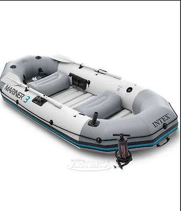 marin: Надувная лодка Intex Mariner-3 Set (Маринер-3) ?46 см + насос и весла — 1