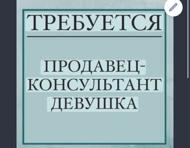 ищу работу для девочек: Талап кылынат Сатуучу консультант га Кийим-кече дүкөнү, Иш тартиби: Ийкемдүү график, Нормадан артык иштегендигине төлөө, Толук жумуш күнү