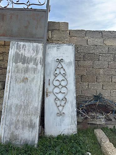 demir qapi bezekleri: Məhsul: Dəmir darvaza və yan qapılar dəsti Təsvir: - Material — 2