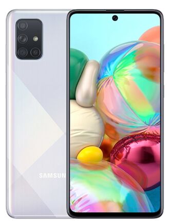 reshenija problem vidov: Samsung Galaxy A71, Б/у, 128 ГБ, цвет - Белый, 2 SIM