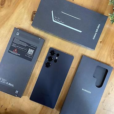 s25: Samsung Galaxy S25 Ultra, rəng - Qara, Simsiz şarj — 1
