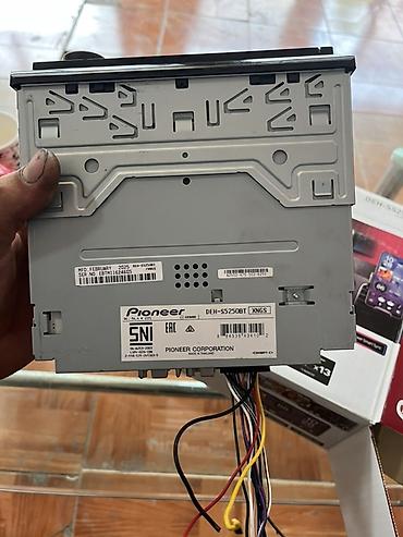 bluetooth mikrofon karaoke: Pioneer DEH-S5250BT avtomobil maqnitofonu - 1-DIN ön panel, aydın LCD — 5