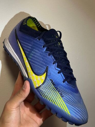 сороконожки найк меркуриал аир зум: Футбольные бутсы Nike Air Zoom Vapor 15 Academy TF в ярком сине-желтом