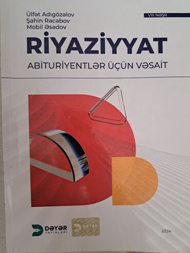 Testlər: Riyaziyyat qayda kitabı. (Ülfət Adıgözəlov) qiyməti:8₼ Çatdırılma