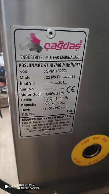 Cagdas, Saatda 500 kq, 22 mm, Kredit — 7