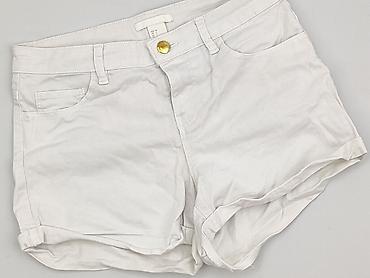 dżins tekst: H&M, Szorty damskie, rozmiar 2XS — 1