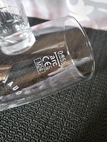 Čaše: Case nove za pivo Heineken 0,350 L . Nove case komada 6 u ceni — 10