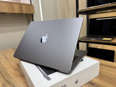 бу видеокарта: Ультрабук, Apple, 8 ГБ ОЗУ, Apple M3, 14 ", Б/у, Для работы, учебы, память NVMe SSD