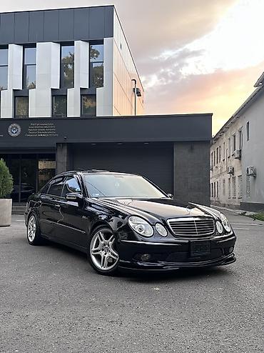 мерс 2001: Mercedes-Benz E-Class: 2002 г., 5 л, Автомат, Бензин, Седан — 6