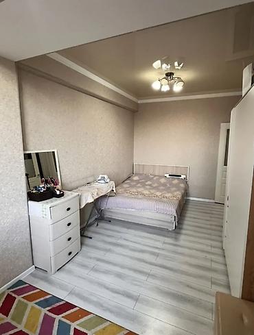 osh flat: 5 мкр, сдаётся 2‑комнатная квартира, этаж 6 из 12. Евроремонт — 1