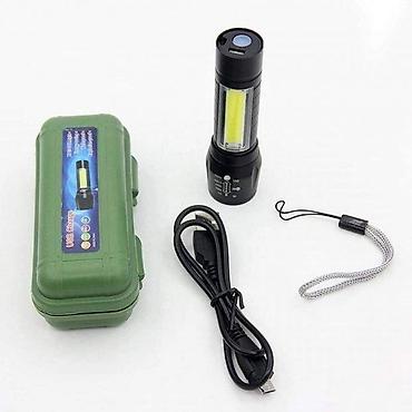 autima: Mini LED baterijska lampa 200m NOVO. Punjiva LED baterijska lampa — 4