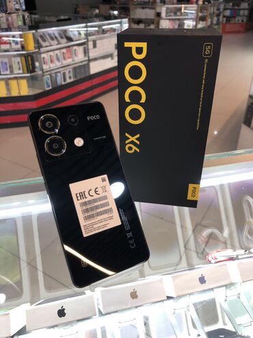 poco s5: Poco X6, Новый, 256 ГБ, цвет - Черный, 1 SIM, 2 SIM