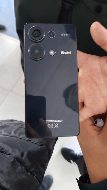 Уюлдук телефондор жана аксессуарлар: Redmi, Redmi 13C, Колдонулган, 256 ГБ, түсү - Кара, eSIM — 2
