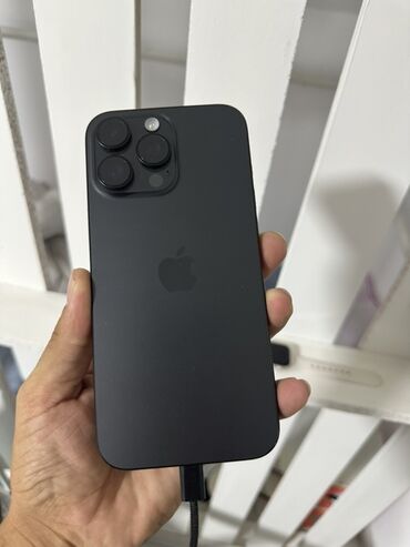 я ищу телефон: IPhone 16 Pro Max, 256 ГБ, Black Titanium, Кабель, 100 %