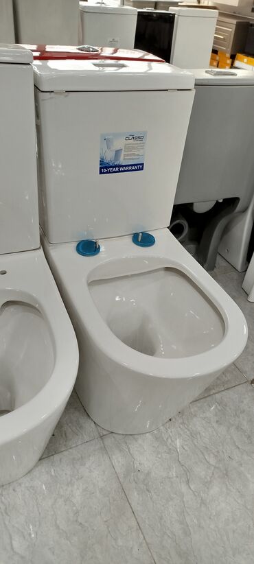 Saturn: CLASSSO Sanitary Ware unitaz dəsti - İkiqat keramik gövdə və