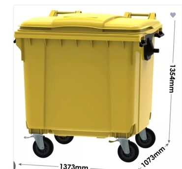 Tullantı qabları: Zibil qabi goodbin 1100 lt zibil qabi (tullanti qabi) 1100 lt Tekerli — 21