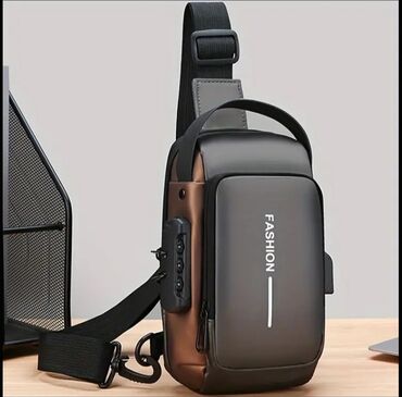 Çantalar: 💼Parollu zamoku olan dəbli çiyin çantası ✅️Material: Pvc suya davamlı — 5