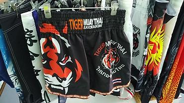 золотой тигр: Бойцовские шорты TIGER MUAY THAI в спортивном магазине Все размеры — 1