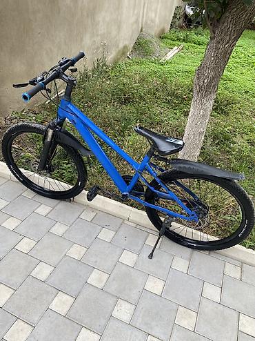 velosiped giant: Dağ velosipedi – mavi rəng, alüminium tipli çərçivə - Ön amortizatorlu — 3