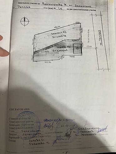 Продажа коттеджей и домов: Земельный участок с домом. Имеется две красные книги, договор купли — 14