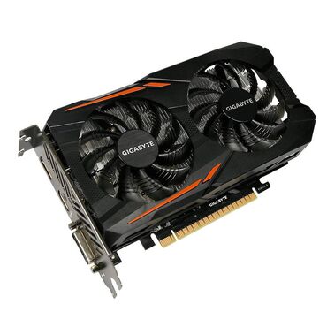 накопитель ssd: Видеокарта, Gigabyte, GeForce GTX, 4 ГБ, Для ПК