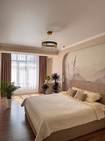 квартира кант мис: 2 комнаты, 77 м², Киргизия 1 Элитка, 3 этаж, Дизайнерский ремонт — 1