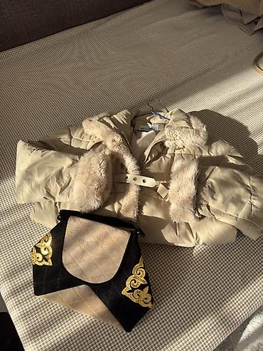 Пальто: Пальто, Классика, Зима, Кашемир, Длинная модель, С поясом, M, L — 12