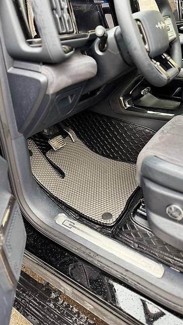 li one: 5D Экокожа Полики Для салона Lexus, цвет - Черный, Новый, Самовывоз — 2