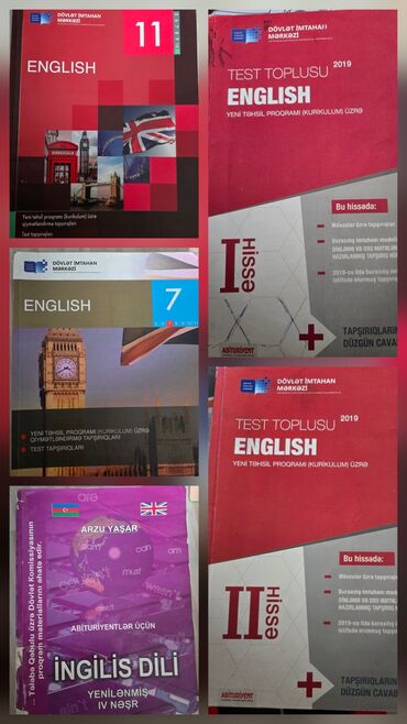 ingilis dili test toplusu cavablari pdf: İngilis dili kitabları. Qrammatika qaydaları, lüğət, müxtəlif