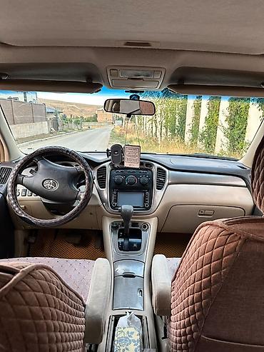 жалабат машина: Toyota Highlander: 2002 г., 3 л, Автомат, Газ, Жол тандабас — 4