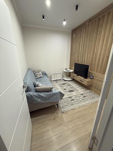 кварира: 1 комната, 49 м², Асанбай мкр Элитка, 6 этаж, Евроремонт — 3