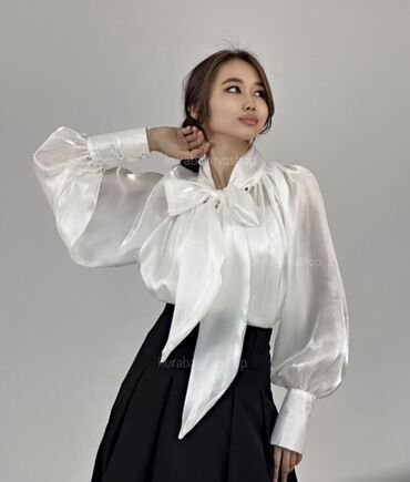 белая блузка: Блузки на выпускные
Ткань органза
Цена 950с