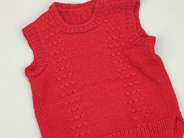 sweterek w chmurki: Sweater, 6-9 months, condition - Fair