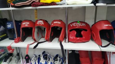 Шлемы: Шлем Шлема Боксёрские шлема Цены от 900 сом Кожаные и кожзам