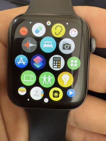 Smart saatlar: Smart saat, Apple, Sensor ekran, rəng - Qara — 6