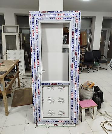 Plastik qapılar: Yeni Plastik qapı Çərçivə ilə, Zəmanətsiz, Ödənişli quraşdırma, Ödənişli çatdırılma, Ünvandan götürmə — 18