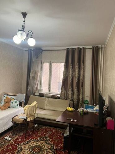2х комнатные квартиры аренда: 2 бөлмө, 52 кв. м, 106-серия, 2 кабат, Косметикалык ремонт