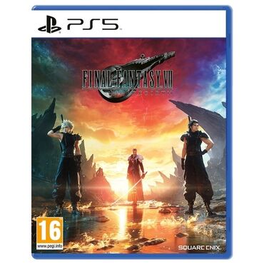 Аксессуары для видеоигр: Playstation 5 üçün final fantasy vıı rebirth oyun diski. Tam yeni