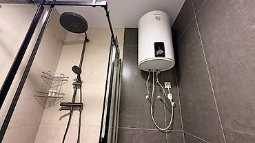 Посуточная аренда квартир: 1 комната, Душевая кабина, Постельное белье, Кондиционер — 14